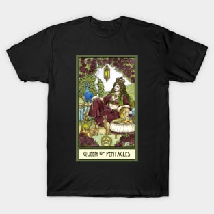 Queen of Pentacles, Card T-Shirt